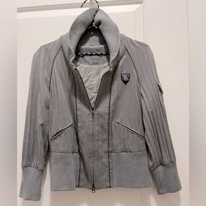 Rare 100% cotton Armani A/X moto/bomber